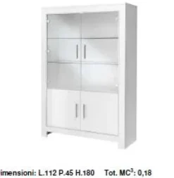 Artigianale Madia modello Modena di in Offerta Outlet- Madie