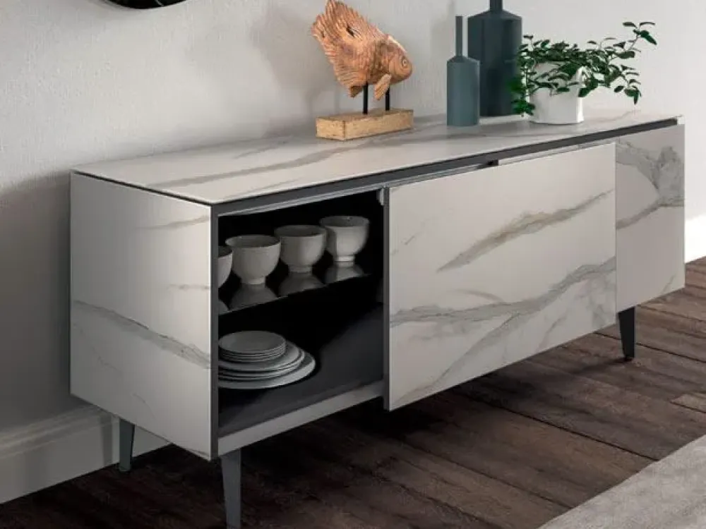 Ozzio Madia modello Plana di a PREZZI OUTLET- Madie