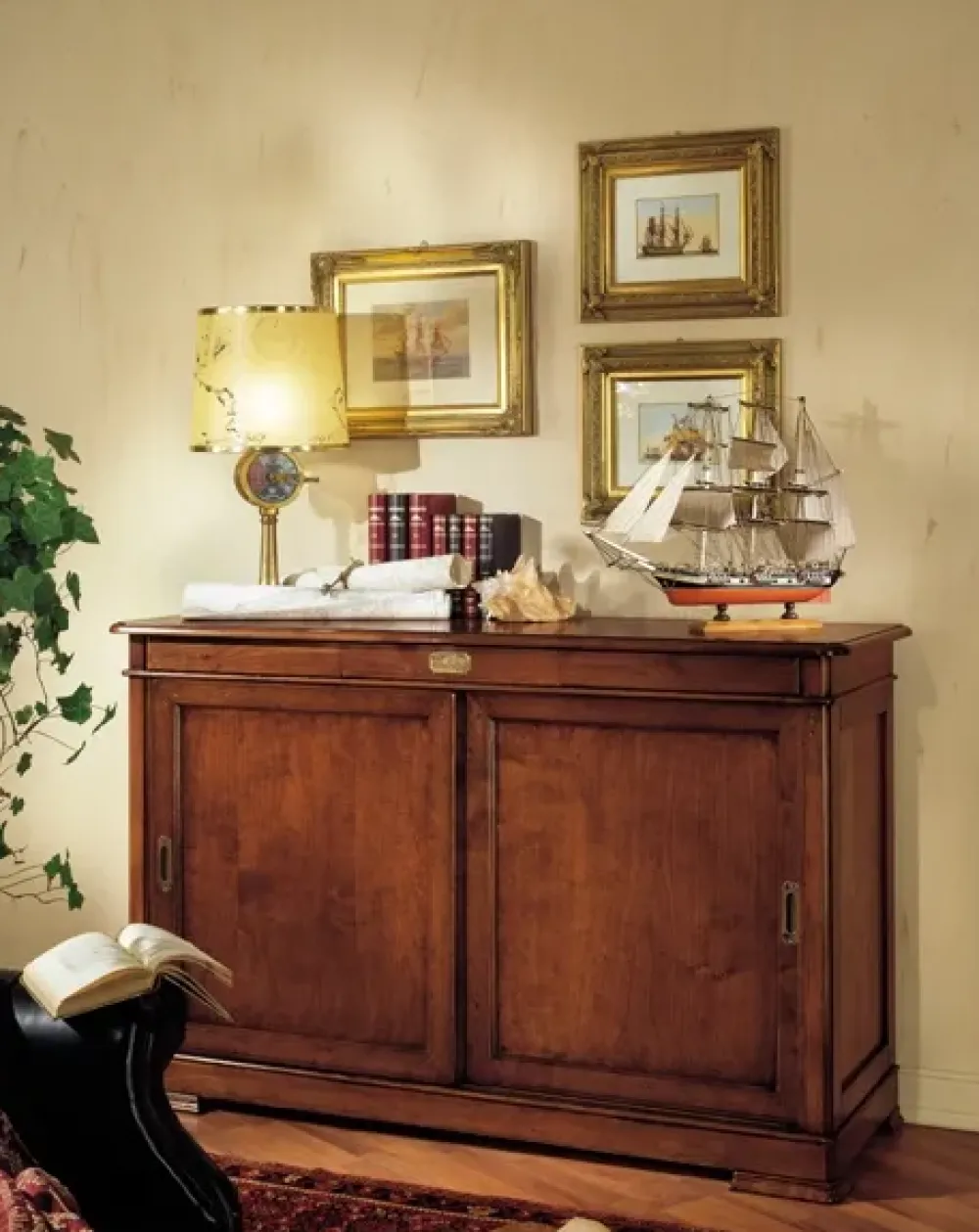 Sale Madia Modello quadrifogli in stile classico di in Offerta Outlet Madie