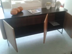 Online Madia modello Sidewiev noce canaletto di a PREZZI OUTLET Madie