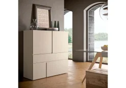 Pianca Madia Quadra di in stile moderno a prezzo ribassato- Madie