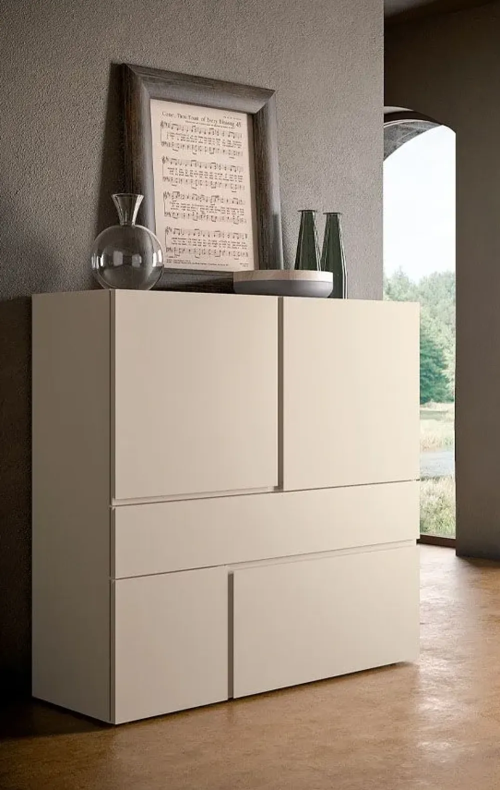 Madia Quadra di in stile design scontata -30%^Pianca New