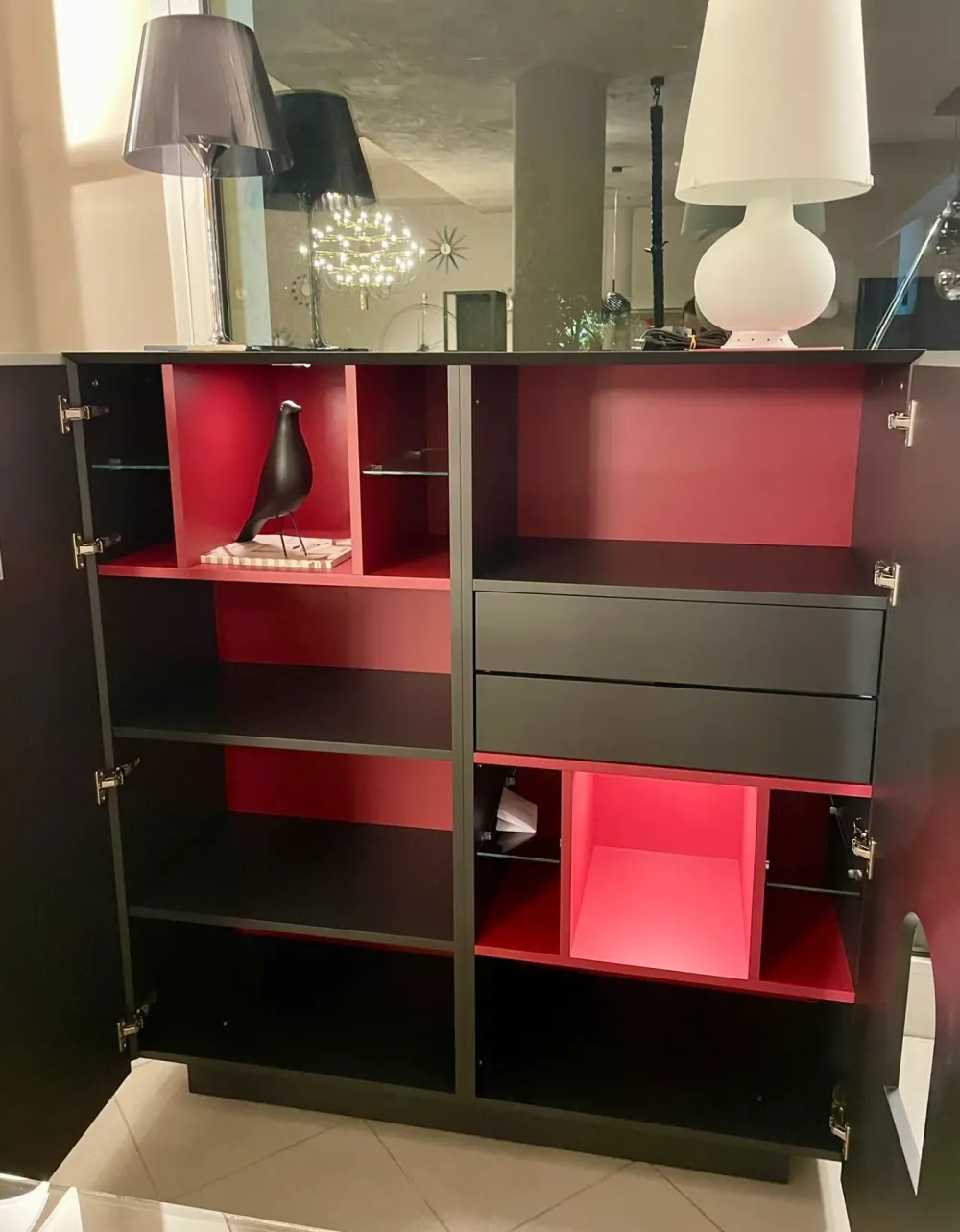 Online Madia Roma di in stile design scontata -25% Madie