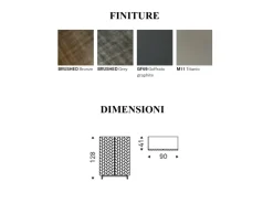 Cattelan Italia Madia Spiga di con forte sconto- Madie