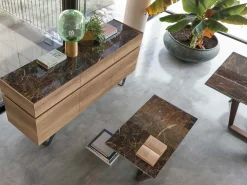 Target Point Madia in legno Electa a prezzo Outlet- Madie