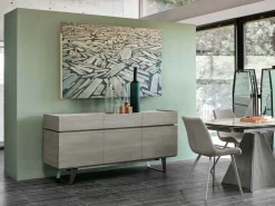 Target Point Madia in legno Electa a prezzo Outlet- Madie