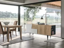 Target Point Madia in legno Versus 210 a prezzo scontato- Madie