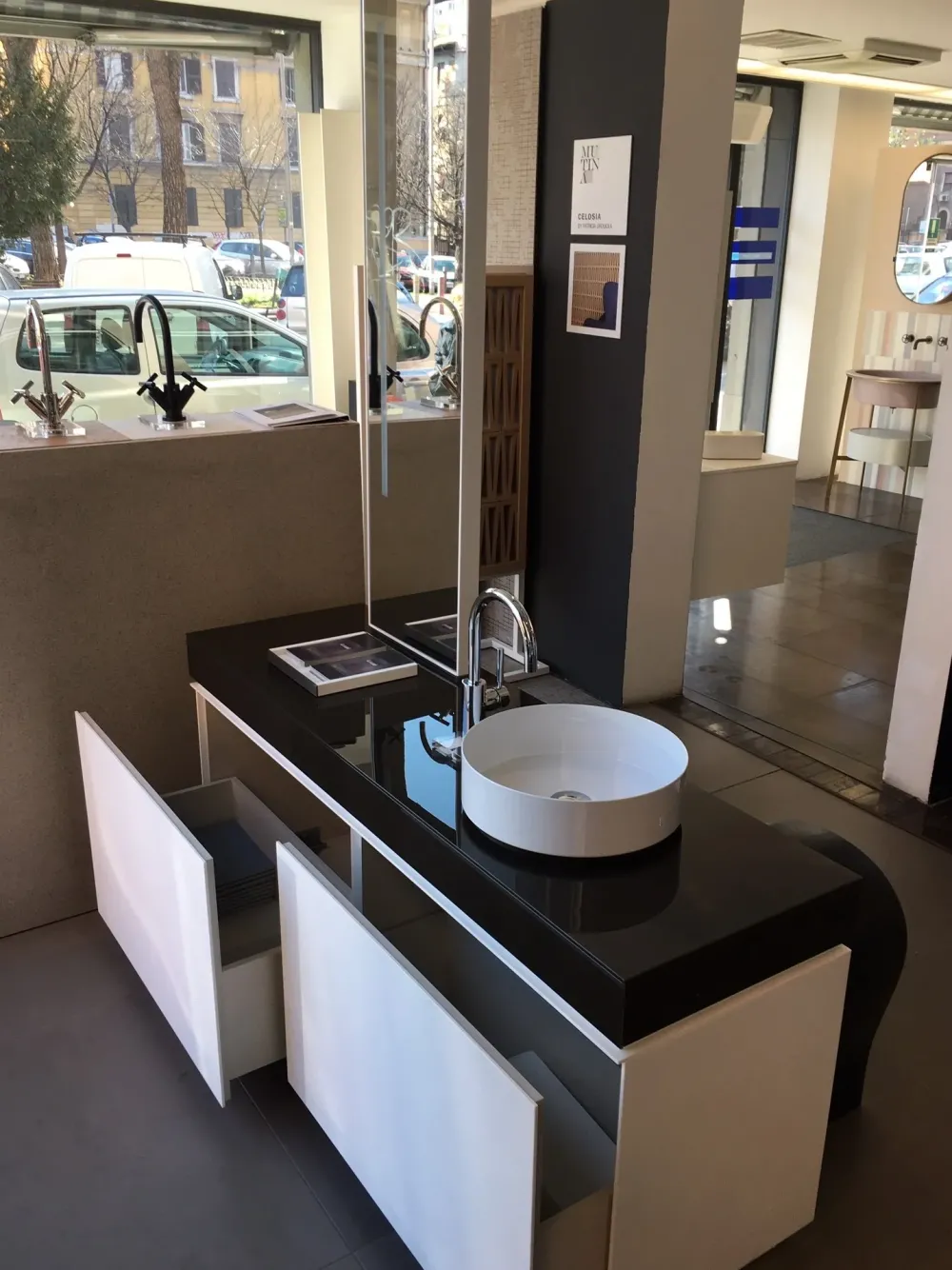 Artigianale Makro mobile block ad isola : mobile bagno a terra A PREZZI OUTLET- Mobili Bagno A Terra