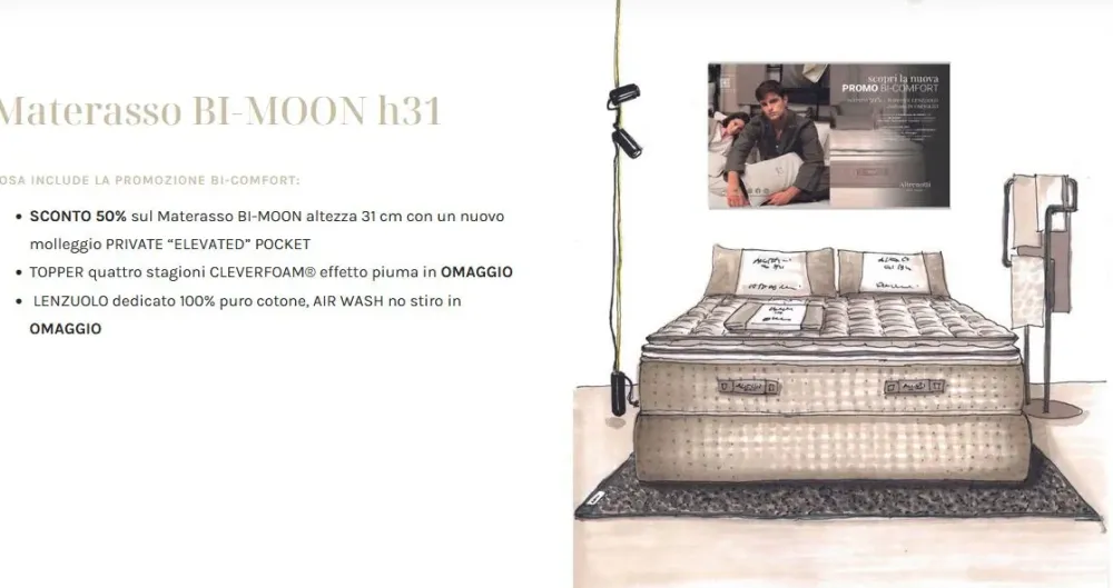 Materasso con un ribasso esclusivo Materassi