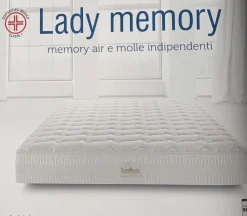 Lordflexs Materasso Lady Memory Lordflex: molle insacchettate, prezzo scontato.- Materassi