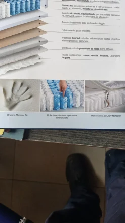 Lordflexs Materasso Lady Memory Lordflex: molle insacchettate, prezzo scontato.- Materassi