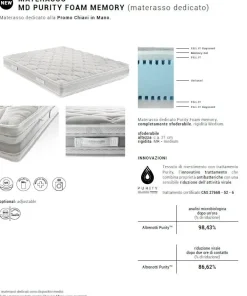 Altrenotti Materasso Memory gel md memory  - Materassi