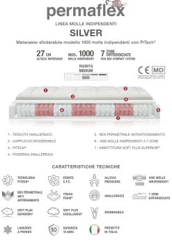 Materasso molle insacchettate in Offerta Outlet^Permaflex Discount