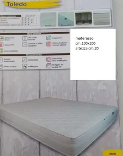 Materasso molle singolo a prezzo scontato^Excò Outlet