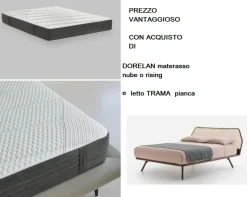Dorelan Materasso Nube materasso con letto pianca memory  - Materassi