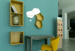 Outlet Mensola in laccato opaco Inside / moss a prezzo Outlet Mensole