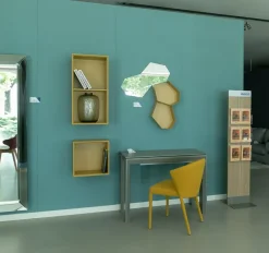 Outlet Mensola in laccato opaco Inside / moss a prezzo Outlet Mensole