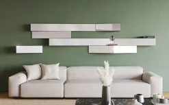 Minotti Mensola in metallo modello Look a prezzi imbattibili- Mensole