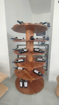 Clearance Mensola modello Wineround in stile design di con forte sconto Mensole