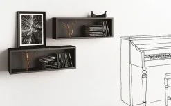 Mensola Tri in stile design in offerta^Minotti Italia New