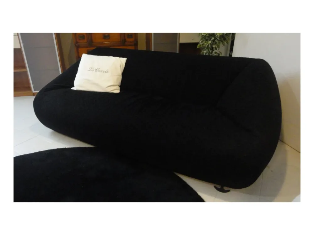 Divano Le coccole Divani lineari Tessuto Divano 2 posti^Mimo Salotti Online