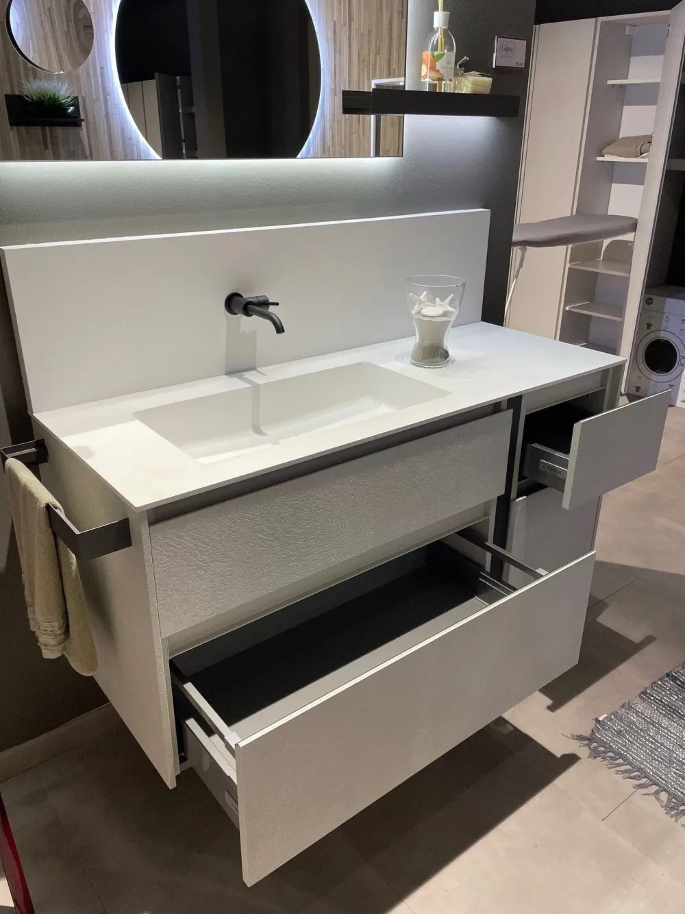 Mobile arredo bagno A terra Segno a prezzi scontati^Cerasa