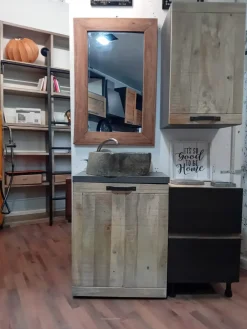 Sale Mobile arredo bagno A terra Mobile bagno industrial  a prezzi scontati Mobili Bagno A Terra