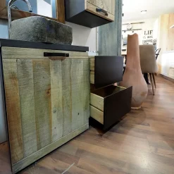 Sale Mobile arredo bagno A terra Mobile bagno industrial  a prezzi scontati Mobili Bagno A Terra