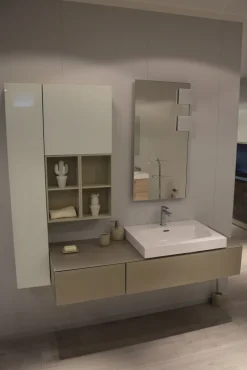 Scavolini Mobile arredo bagno Sospeso Font a prezzi scontati- Mobili Bagno Sospeso
