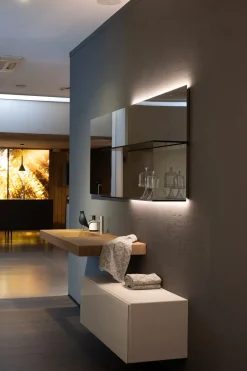 Lago Mobile arredo bagno Sospeso Depth in svendita- Mobili Bagno Sospeso