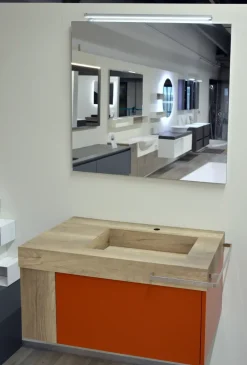 New Mobile arredo bagno Sospeso Kami next 01 a prezzo scontato Mobili Bagno Sospeso