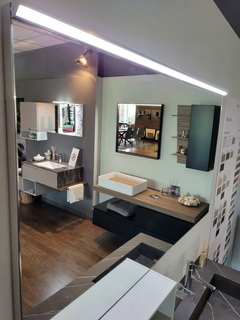 Mobile arredo bagno Sospeso Hpl m2 system in offerta^Baxar Sale