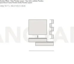 Ardeco Mobile arredo bagno Sospeso yang 11 in svendita- Mobili Bagno Sospeso