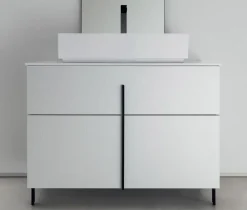 Discount Mobile bagno A terra B201 a prezzi outlet Mobili Bagno A Terra