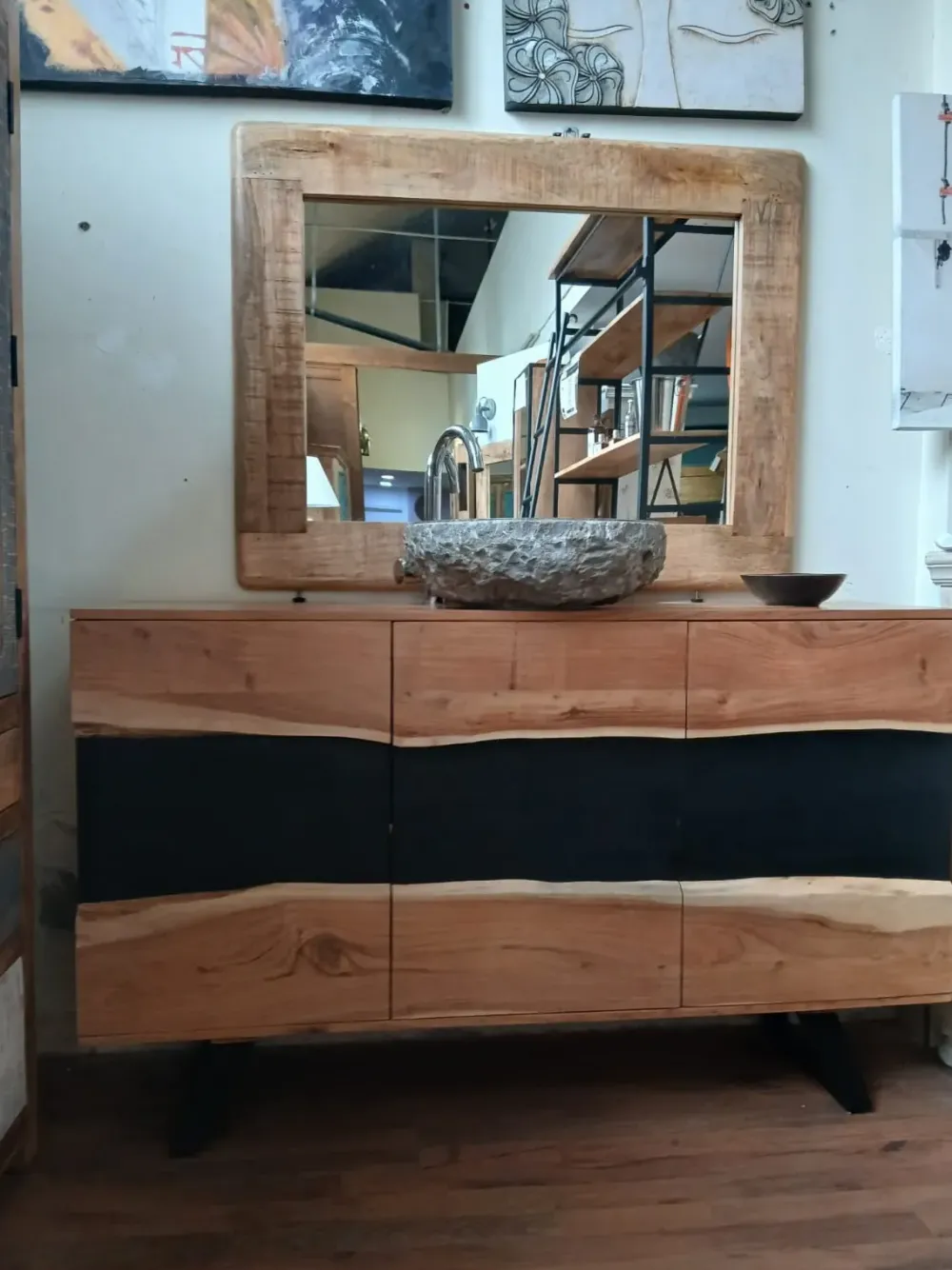 Mobile bagno a terra bagno bagno design wave di SCONTATO - 46%^Outlet Etnico Online