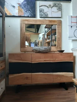 Mobile bagno a terra  bagno bagno   design wave di SCONTATO - 46%^Outlet Etnico Online