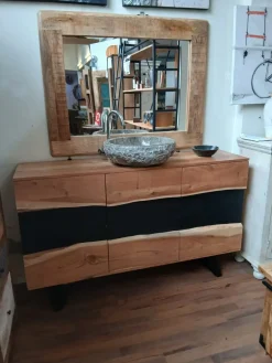 Mobile bagno a terra bagno bagno design wave di SCONTATO - 46%^Outlet Etnico Online