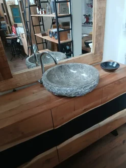 Mobile bagno a terra bagno bagno design wave di SCONTATO - 46%^Outlet Etnico Online