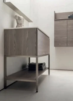 Discount Mobile bagno A terra Bg003 a prezzo scontato Mobili Bagno A Terra