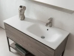 Hot Mobile bagno A terra Bgo con forte sconto Mobili Bagno A Terra