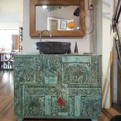 Mobile bagno A terra Mobile etnico bagno bilbao a prezzi outlet Mobili Bagno A Terra