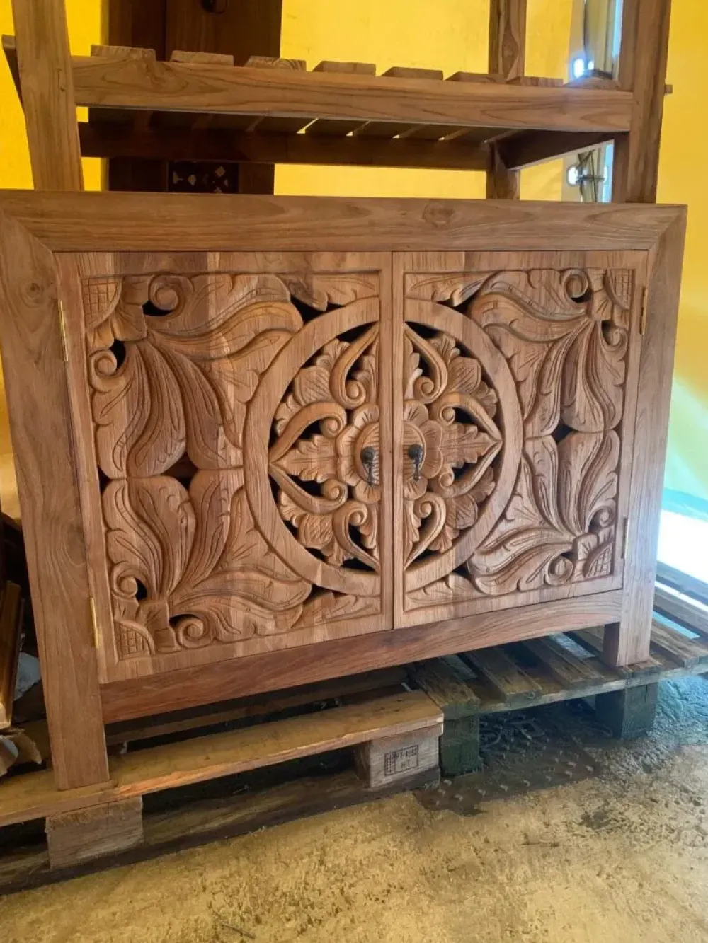 Mobile bagno A terra Mobile bagno oriente teak scontato - 30%^Outlet Etnico Hot