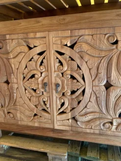 Mobile bagno A terra Mobile bagno oriente teak scontato - 30%^Outlet Etnico Hot