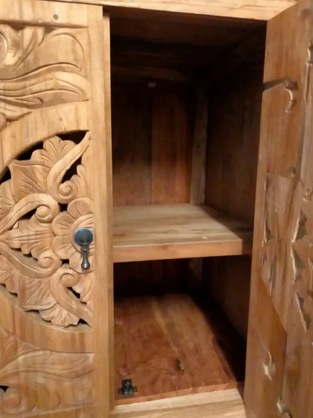 Mobile bagno A terra Mobile bagno oriente teak scontato - 30%^Outlet Etnico Hot