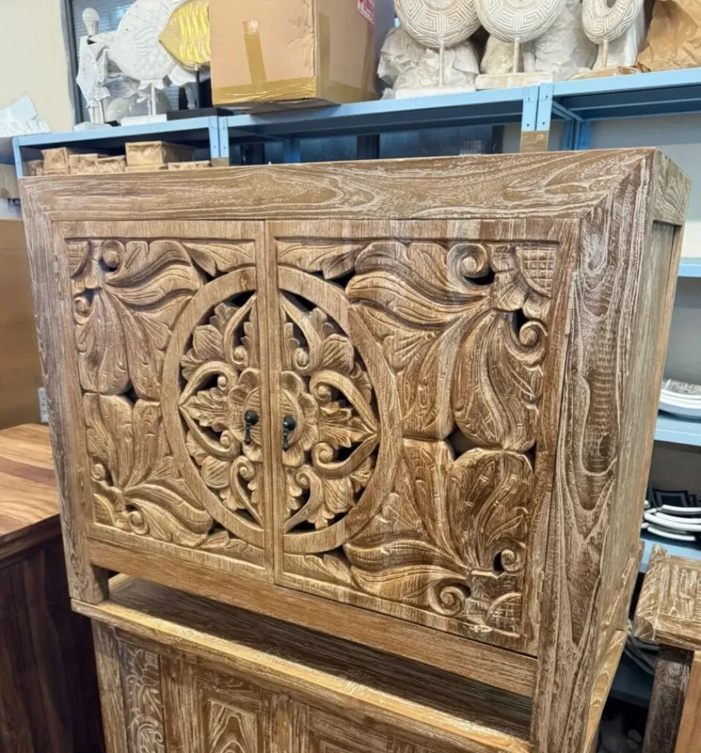 Mobile bagno A terra Mobile bagno oriente teak scontato - 30%^Outlet Etnico Hot