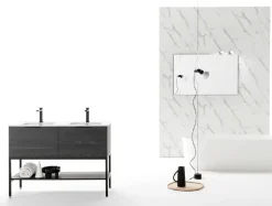 Outlet Mobile bagno A terra Up011 a prezzo scontato Mobili Bagno A Terra