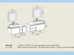Mobile bagno Inka  a prezzo scontato 26%^Arbi Outlet