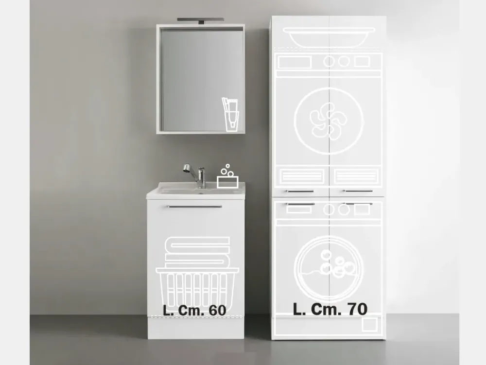 Mobile bagno Lavanderia con un ribasso del 29%^Arbi