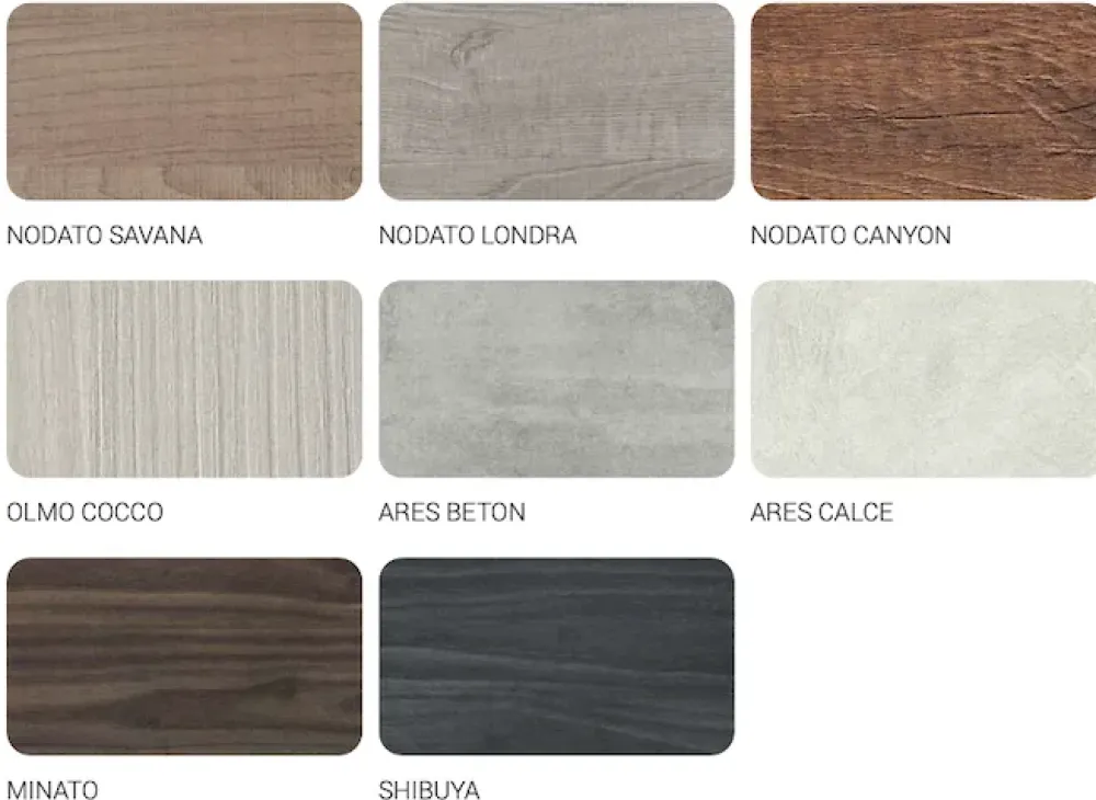 Hot Mobile bagno Composizione gola 10 in OFFERTA OUTLET Mobili Bagno Sospeso