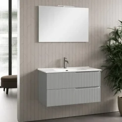 Artigianale Mobile bagno Canneto91 IN OFFERTA OUTLET- Mobili Bagno Sospeso